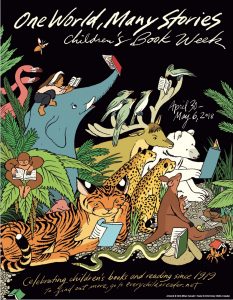 2018 Children’s Book Week Poster Revealed;  Book Week Event Location Online Sign-up Open