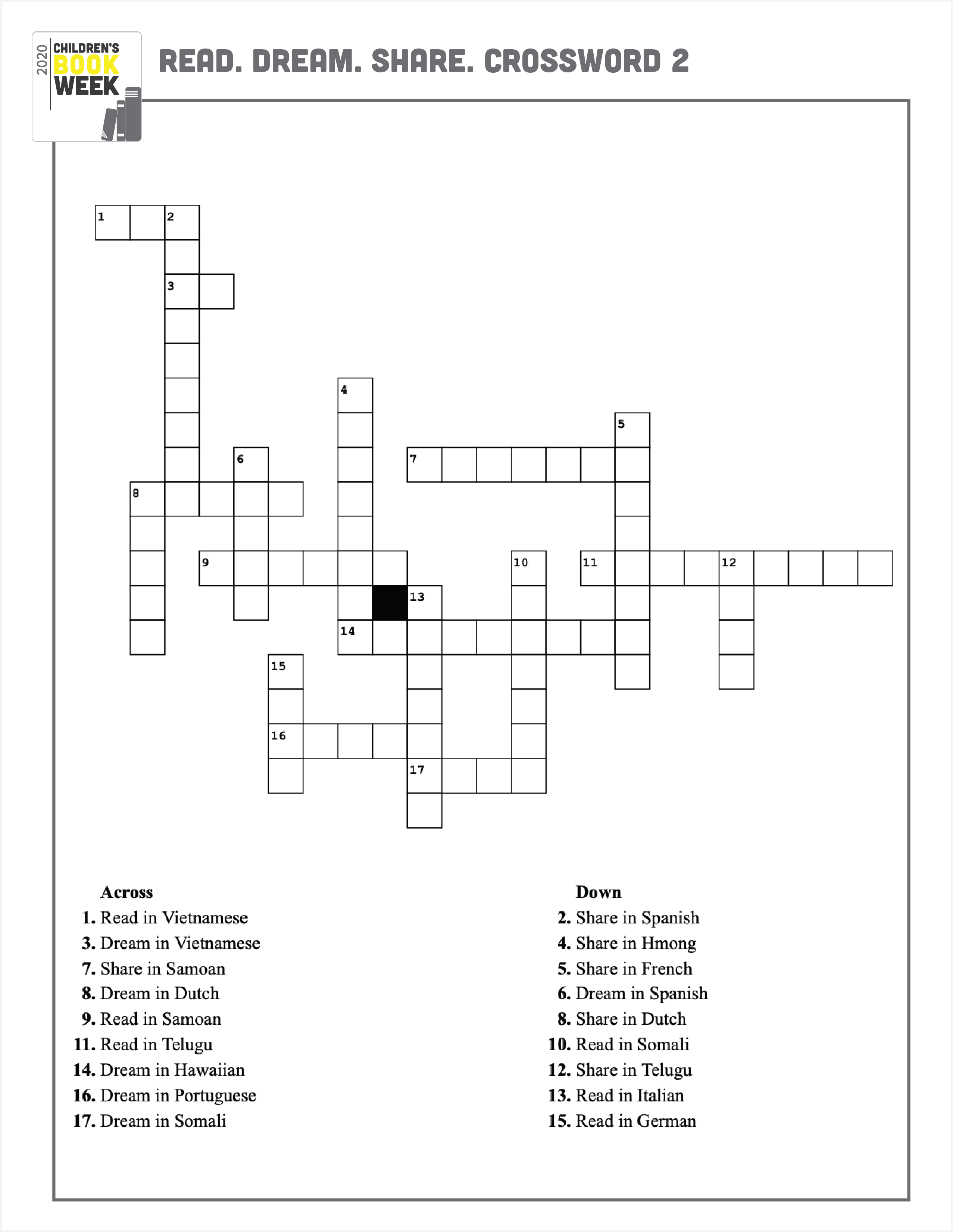 Crossword 2 Page