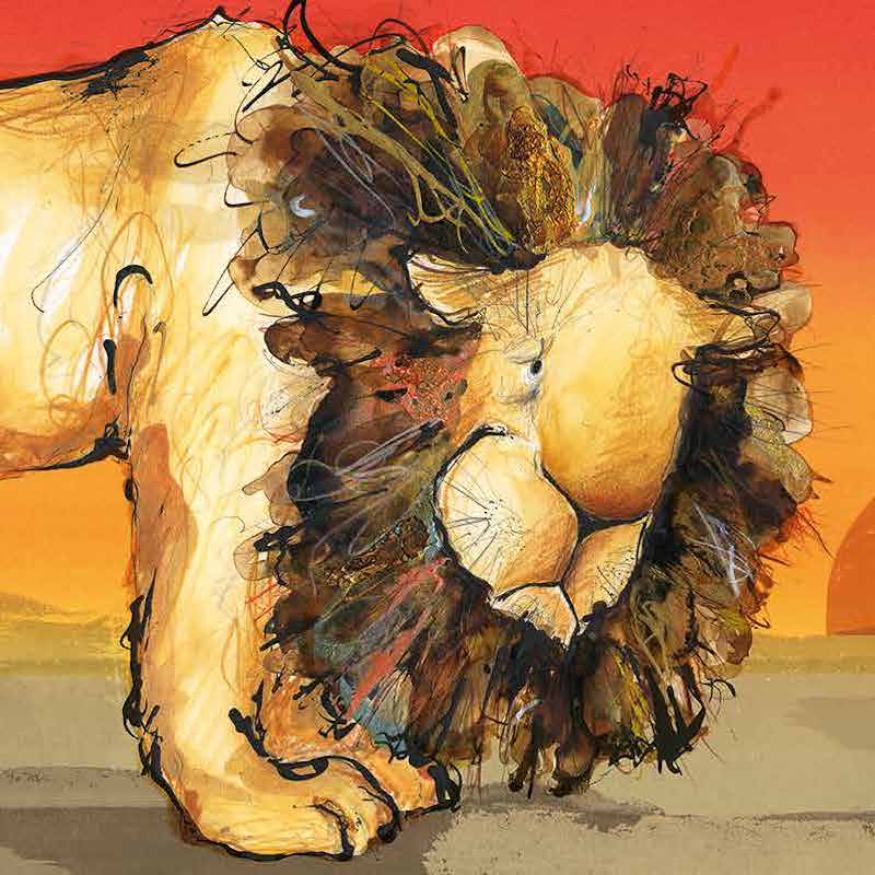Arlo from Arlo The Lion Who Couldn't Sleep Cover4