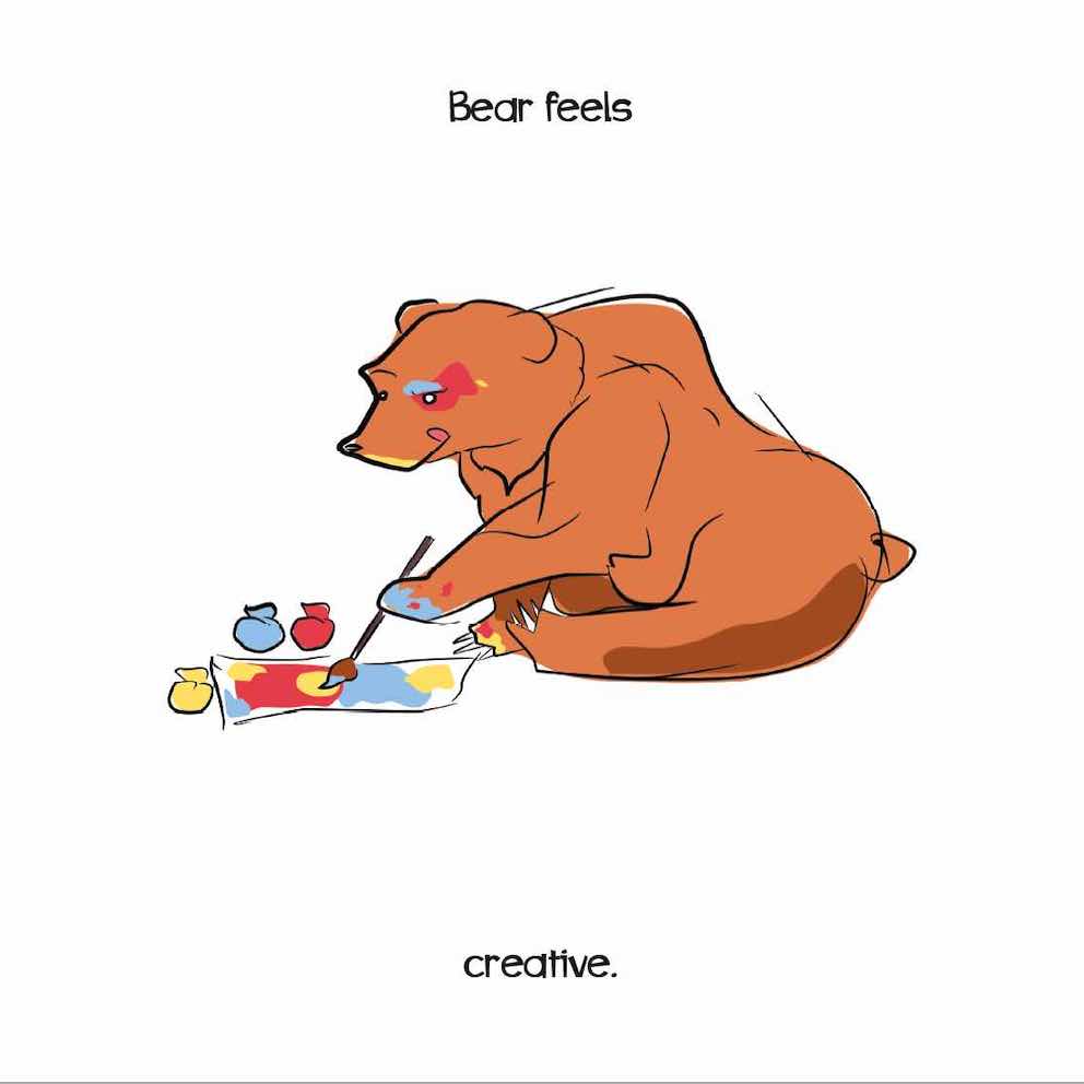 Bear from Bear's Book of Emotions Cover10