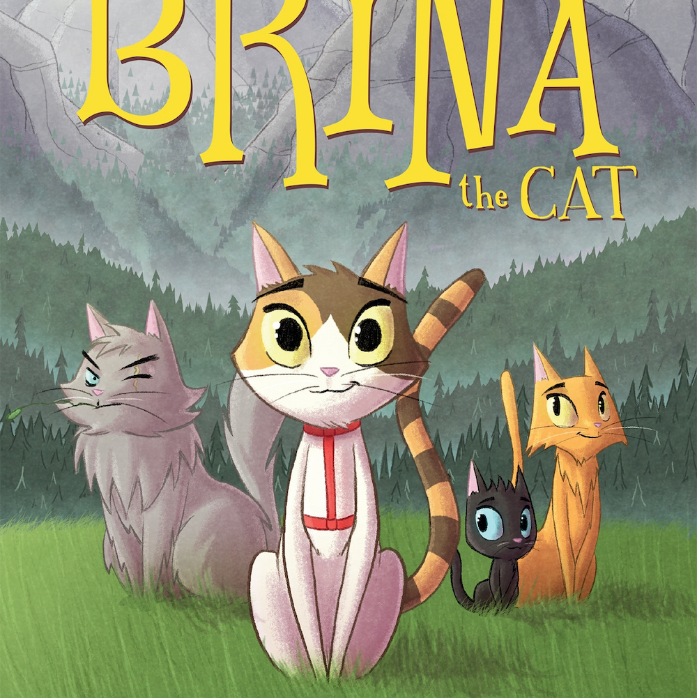 Brina the Cat from Brina The Cat Volume 1 Cover18