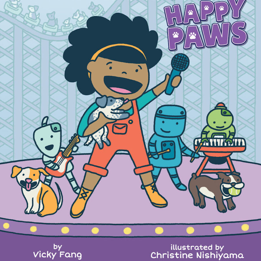 Layla from Layla and the Bots #1: Happy Paws Cover57