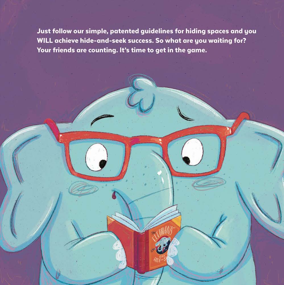 Elephant from Elephants' Guide to Hide-and-Seek Cover30